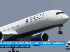 Delta Makes emergency Landing Due to Unruly Passenger Delta Airlines