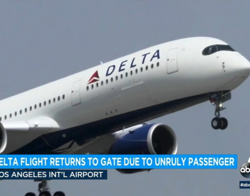 Delta Makes emergency Landing Due to Unruly Passenger Delta Airlines